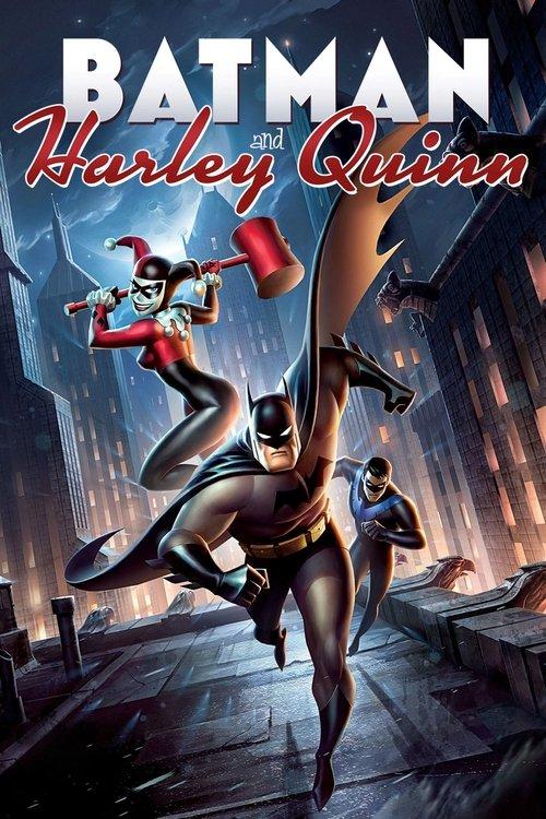 Batman and Harley Quinn 2017 official movie poster