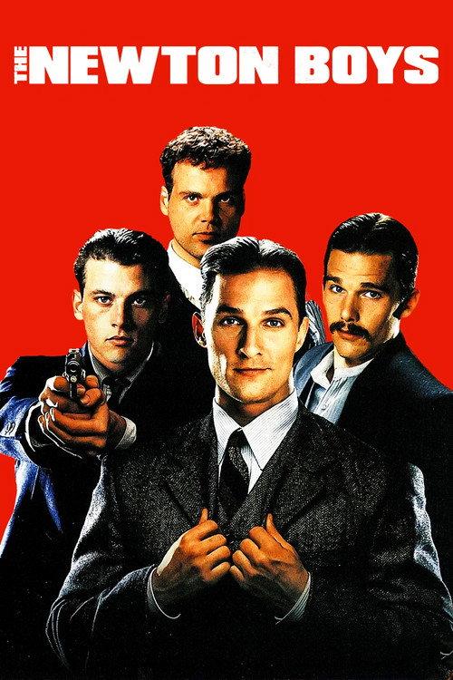 The Newton Boys 1998 official movie poster