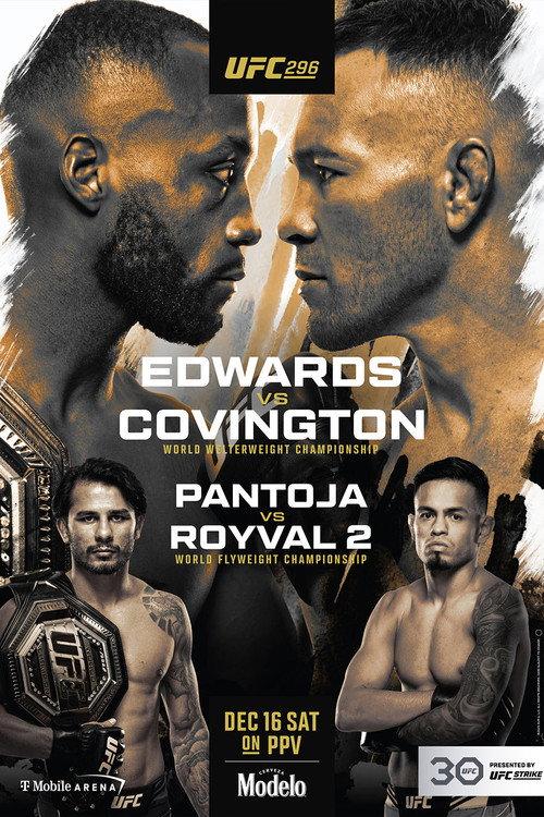 UFC 296: Edwards vs. Covington 2023 official movie poster