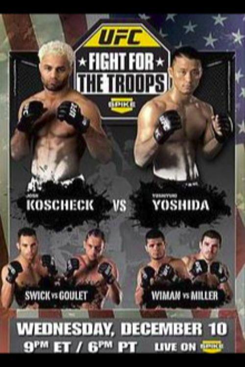 UFC Fight Night 16: Fight for the Troops 2008 official movie poster