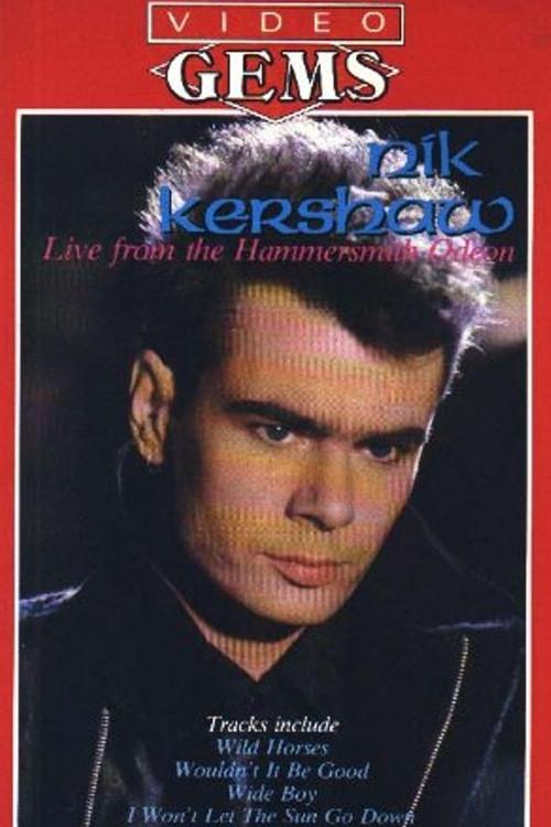 Nik Kershaw - Live From The Hammersmith Odeon 1985 official movie poster