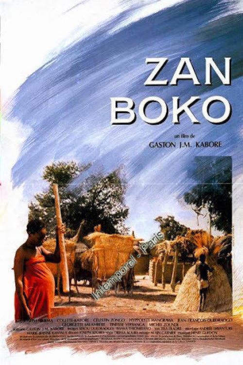 Zan Boko 1988 official movie poster