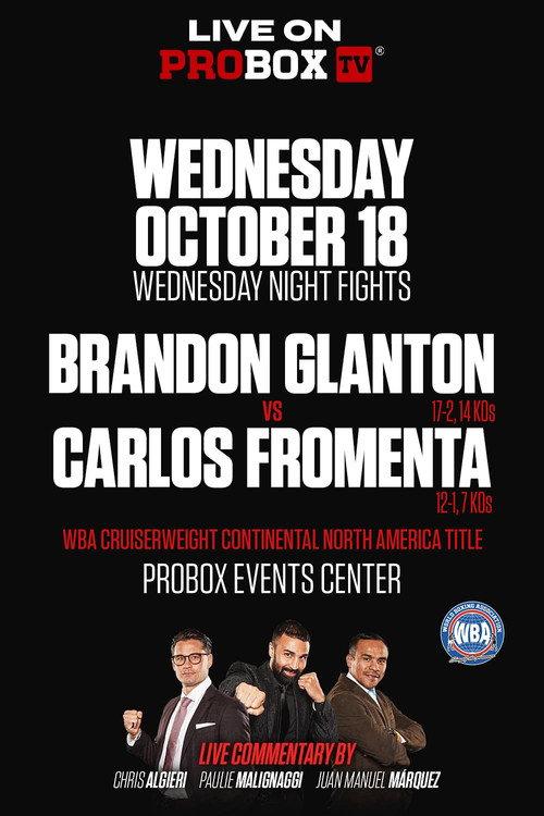 Brandon Glanton vs. Carlos Fromenta 2023 official movie poster