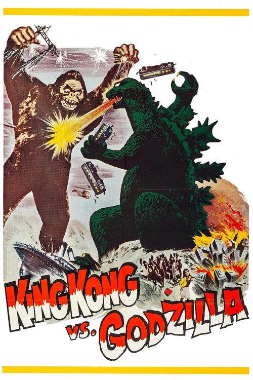 King Kong vs. Godzilla 1963 official movie poster
