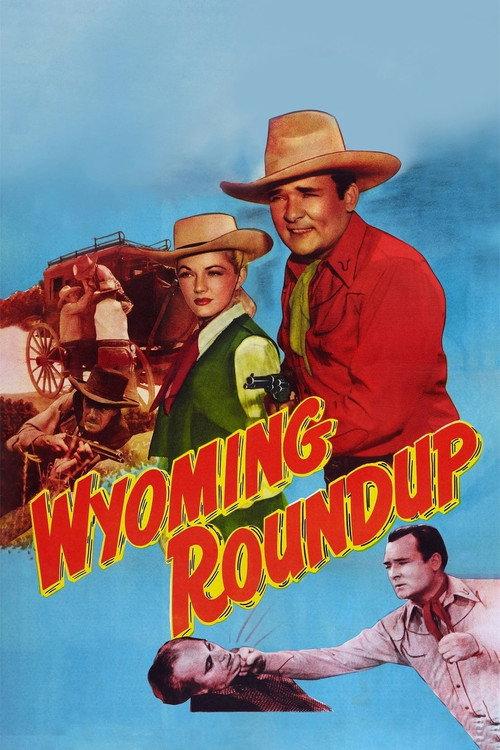 Wyoming Roundup 1952 official movie poster
