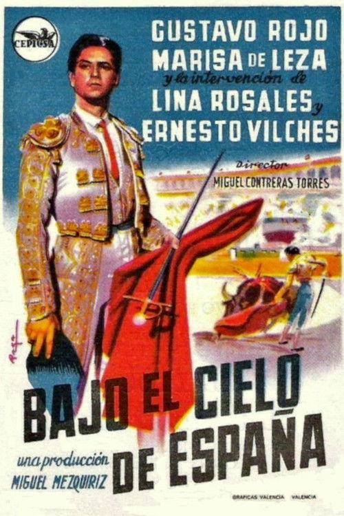 Under the Sky of Spain 1953 official movie poster