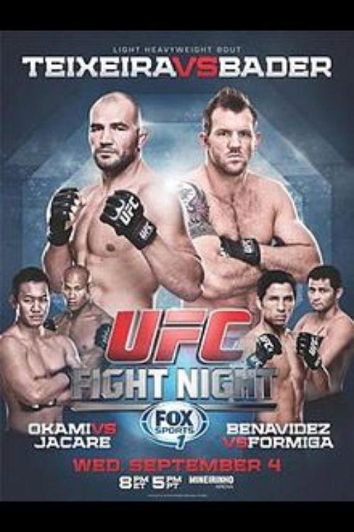 UFC Fight Night 28: Teixeira vs. Bader 2013 official movie poster