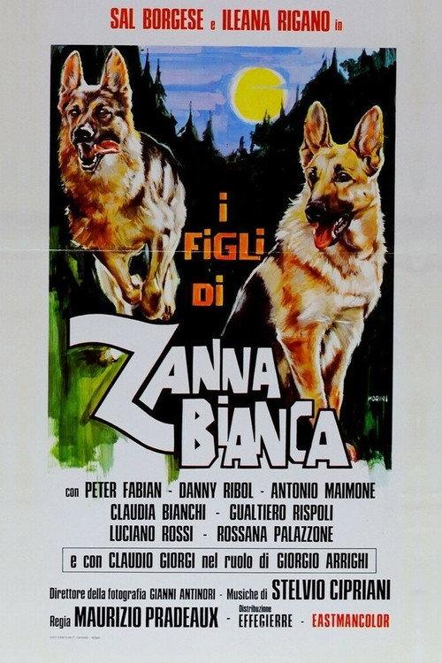 The Sons of White Fang 1974 official movie poster