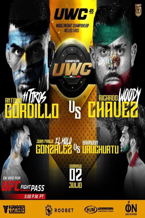 UWC 45: Chavez vs. Gordillo 2 2023 official movie poster