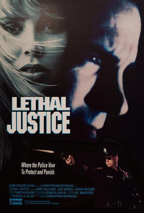 Lethal Justice 1991 official movie poster