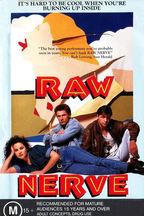 Raw Nerve 1990 official movie poster