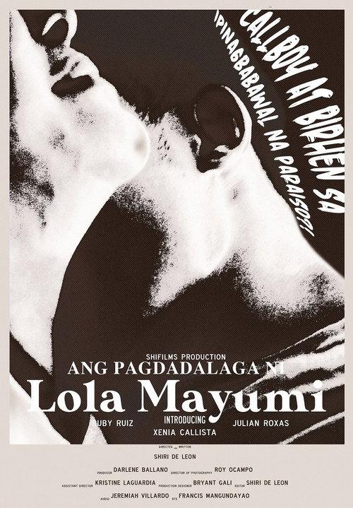 Ang Pagdadalaga ni Lola Mayumi 2021 official movie poster