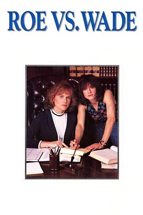 Roe vs. Wade 1989 official movie poster