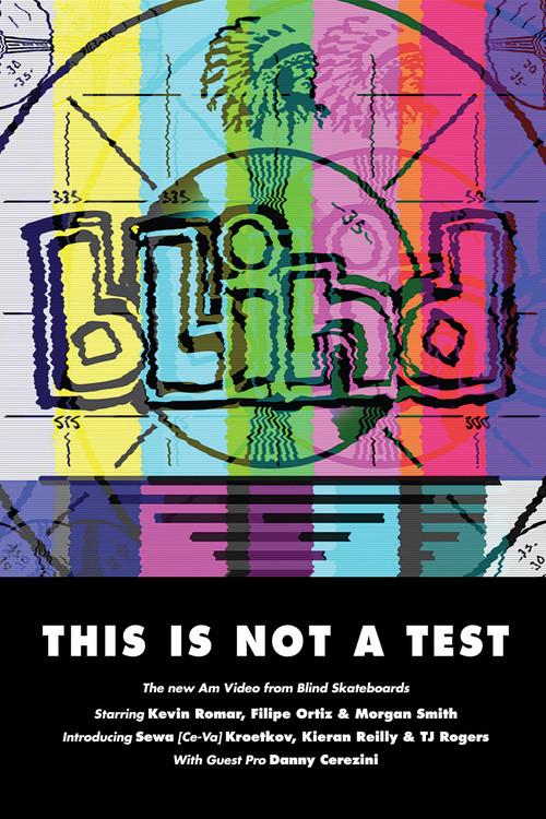 Blind - This Is Not a Test 2011 official movie poster