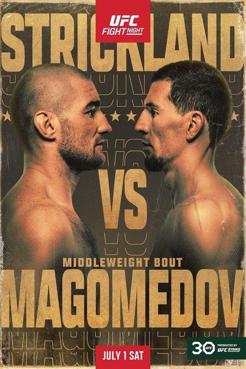 UFC on ESPN 48: Strickland vs. Magomedov 2023 official movie poster