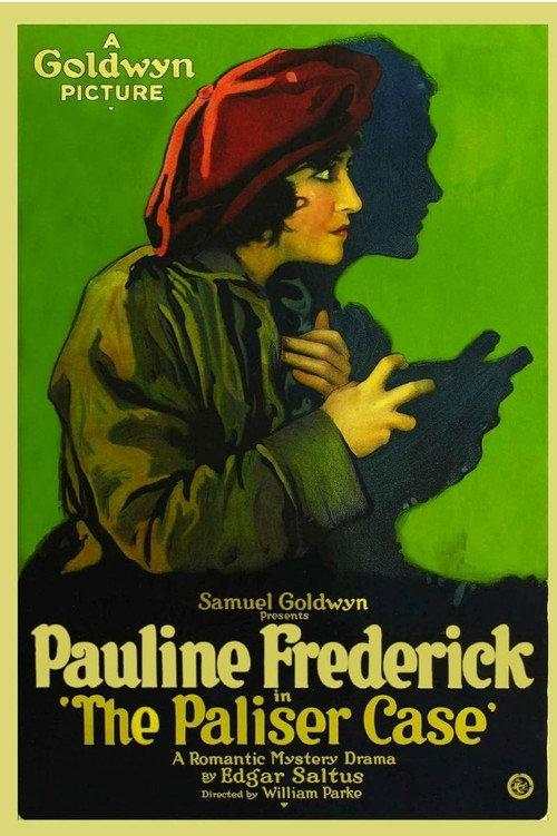 The Paliser Case 1920 official movie poster