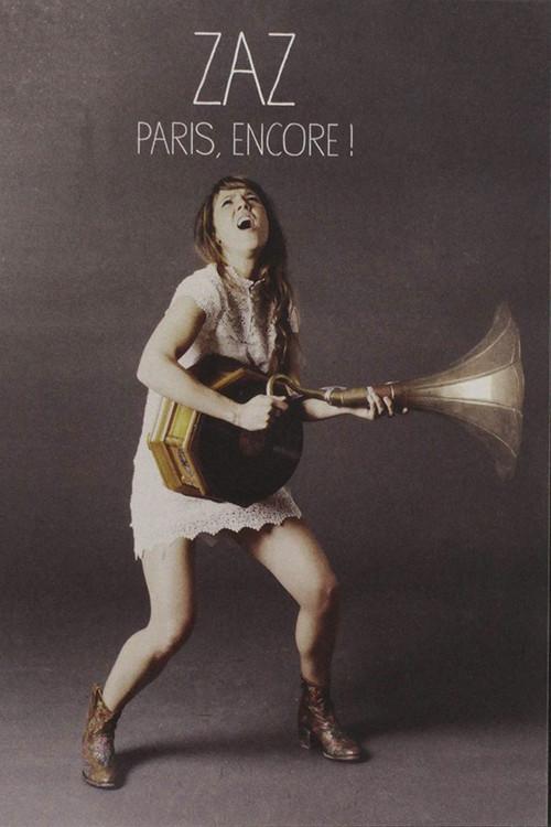 Zaz - Paris, Encore! 2015 official movie poster
