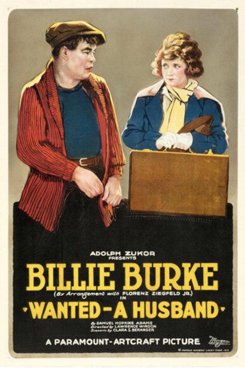Wanted: A Husband 1919 official movie poster