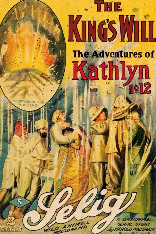 The Adventures of Kathlyn 1913 official movie poster