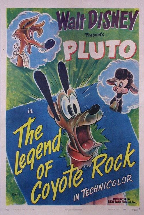 The Legend of Coyote Rock 1945 official movie poster