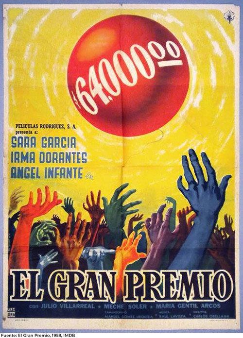 El gran premio 1958 official movie poster