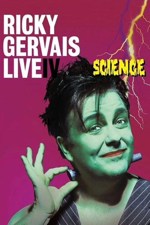 Ricky Gervais Live 4: Science 2010 official movie poster