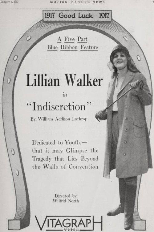 Indiscretion 1917 official movie poster