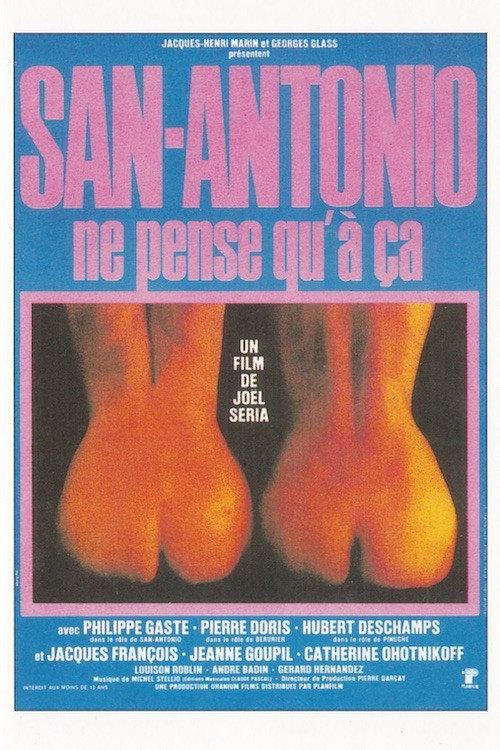 San-Antonio ne pense qu'à ça 1981 official movie poster