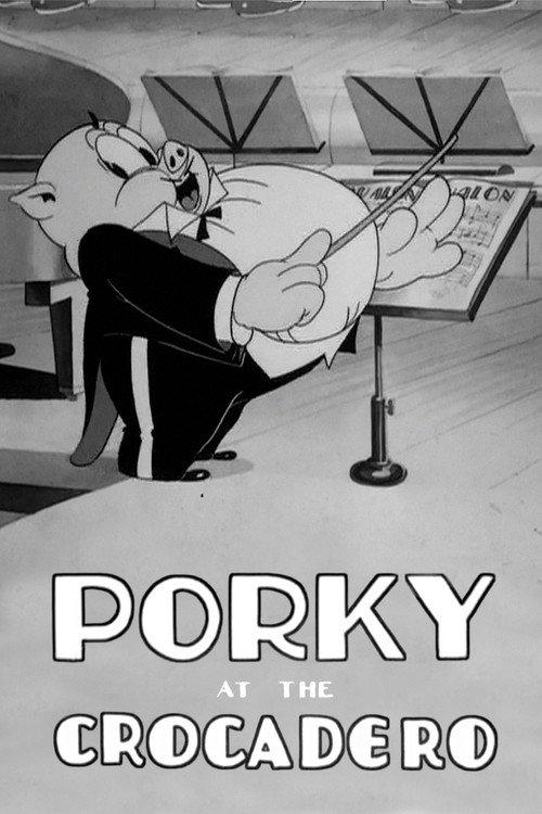 Porky at the Crocadero 1938 official movie poster