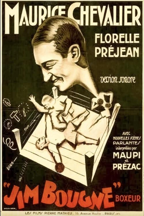 Jim Bougne, boxeur 1923 official movie poster