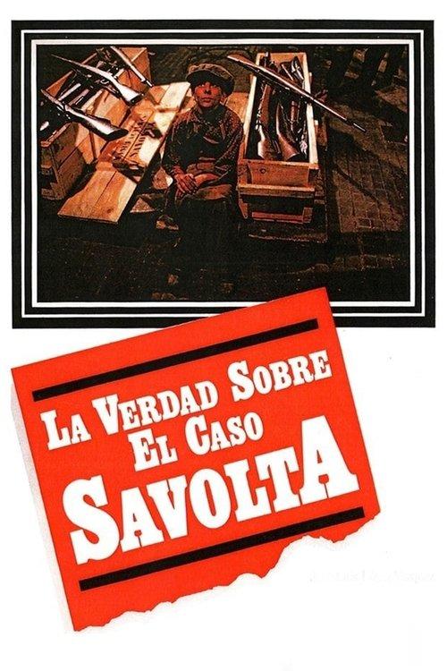 The Truth on the Savolta Affair 1980 official movie poster