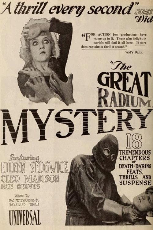 The Great Radium Mystery 1919 official movie poster