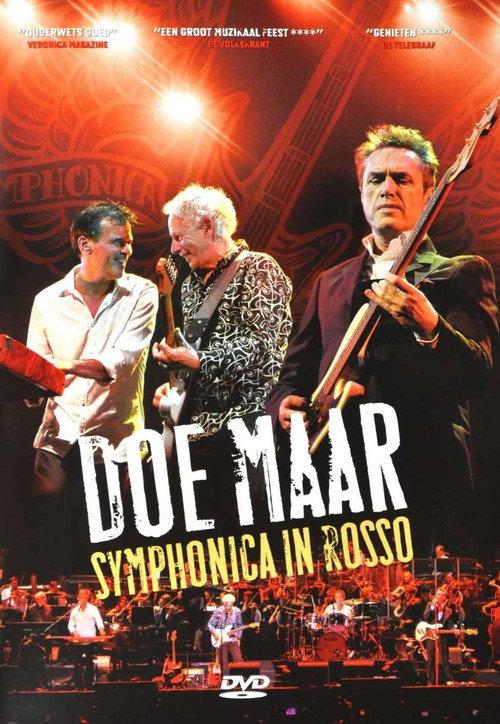 Doe Maar: Symphonica in Rosso 2012 official movie poster