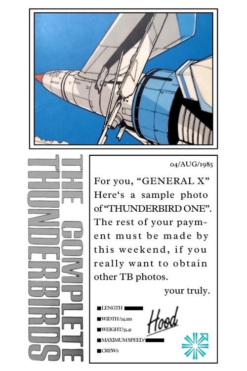 The Complete Thunderbirds 1985 official movie poster