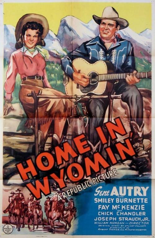 Home in Wyomin' 1942 official movie poster