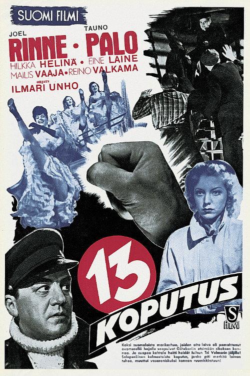 Kolmastoista koputus 1945 official movie poster