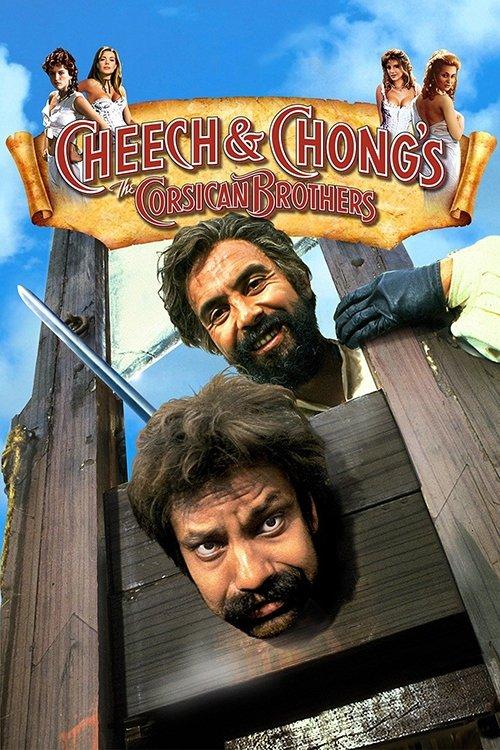 Cheech & Chong's The Corsican Brothers 1984 official movie poster