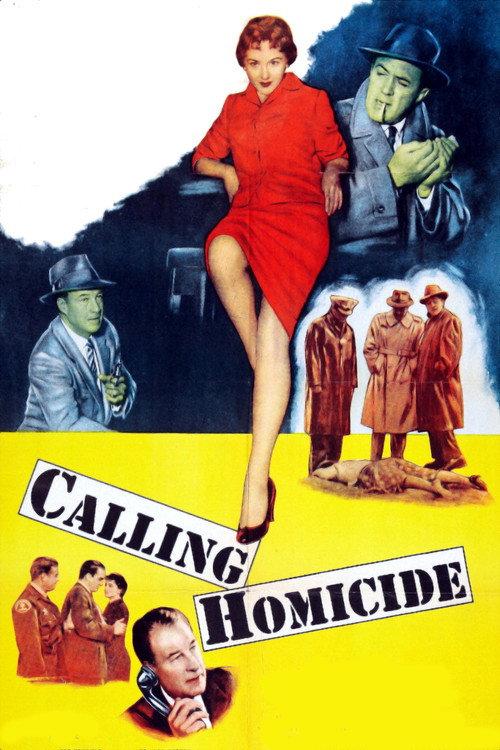 Calling Homicide 1956 official movie poster