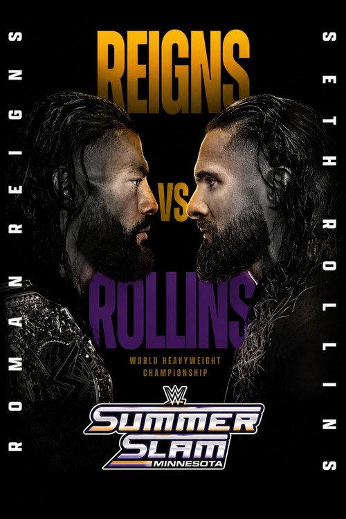 WWE SummerSlam 2026: Sunday 2026 official movie poster