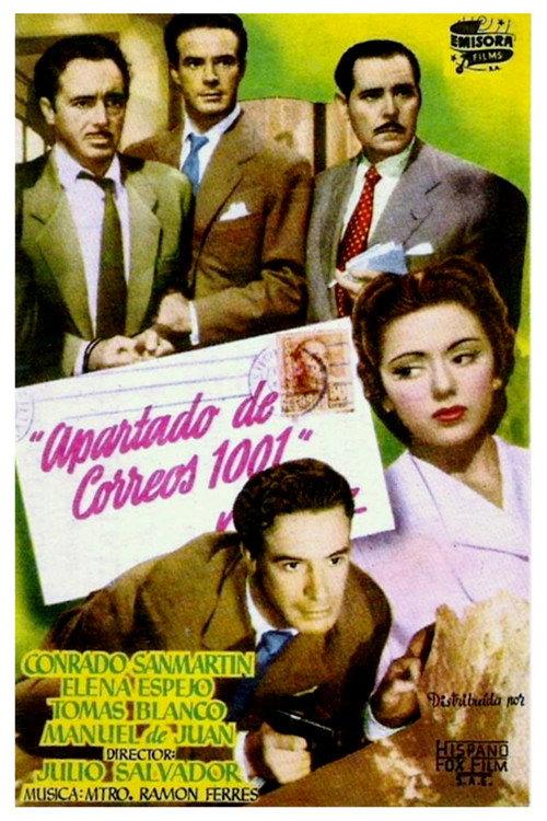 Post Office Box 1001 1950 official movie poster