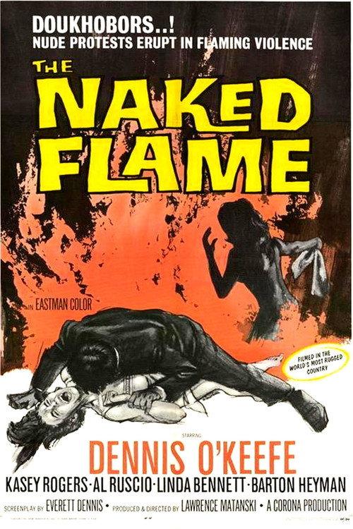 The Naked Flame 1964 official movie poster