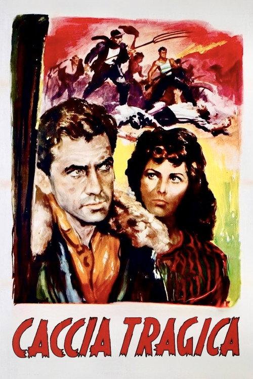 Tragic Hunt 1947 official movie poster