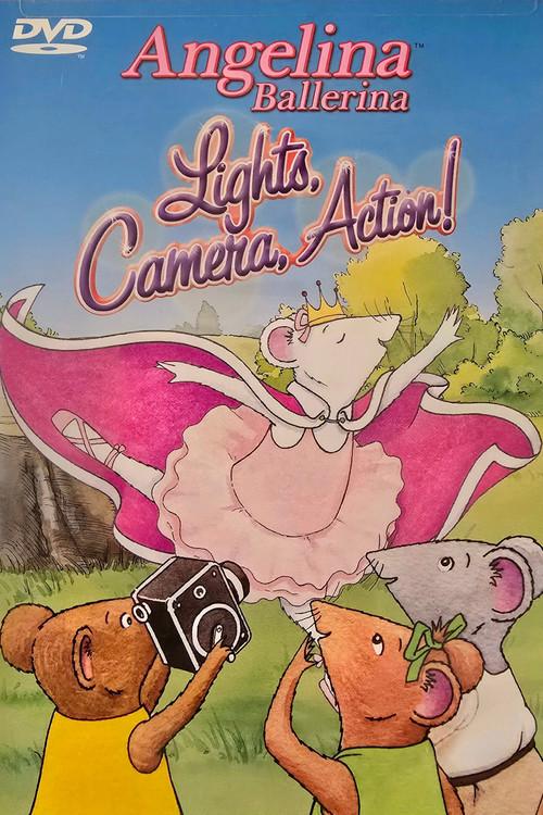 Angelina Ballerina - Lights, Camera, Action! 2003 official movie poster