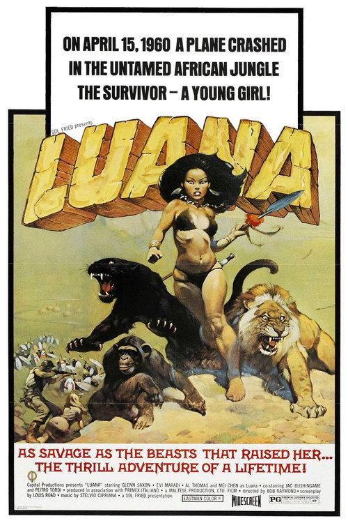 Luana 1968 official movie poster