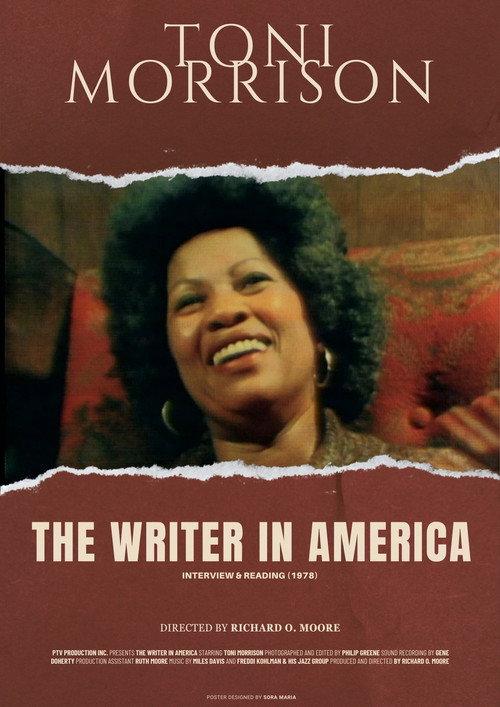 The Writer In America : Toni Morrison 1978 official movie poster