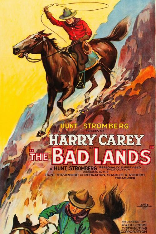 The Bad Lands 1925 official movie poster