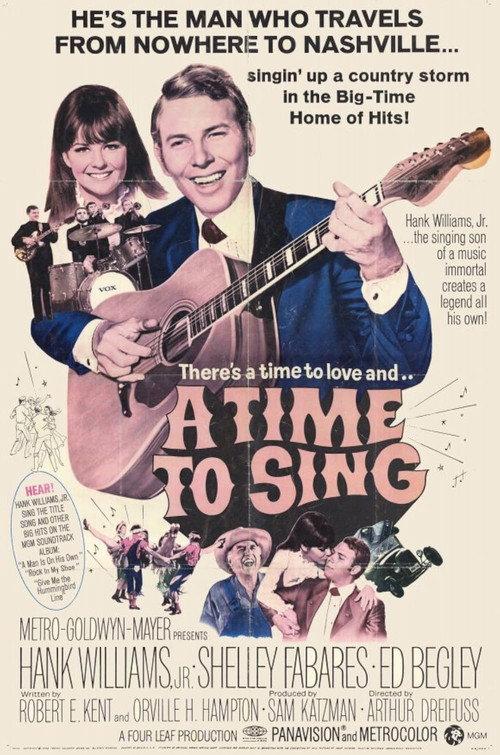 A Time to Sing 1968 official movie poster
