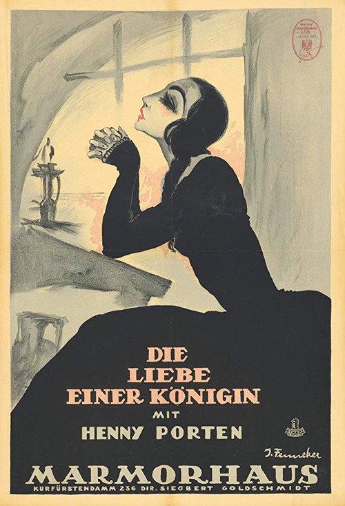 The Love of a Queen 1923 official movie poster