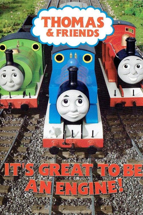 Thomas & Friends: It's Great to Be an Engine! 2004 official movie poster