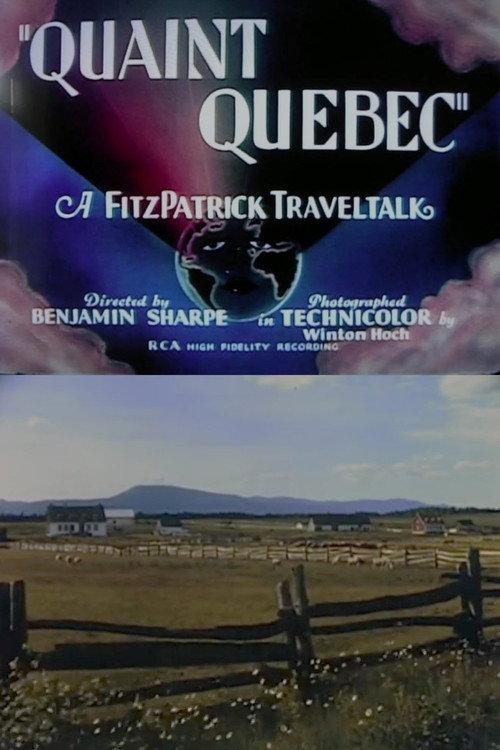Quaint Quebec 1936 official movie poster